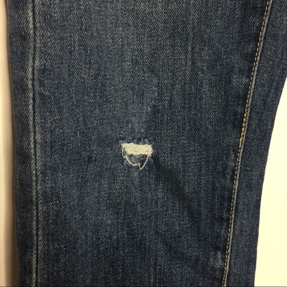 Anthropologie Pilcro Slim Boyfriend Jeans 25 Blue - Picture 7 of 11